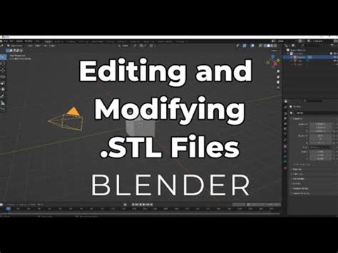 how to open an stl file in blender|How to Modify an STL with Blender (Quick and Easy) .